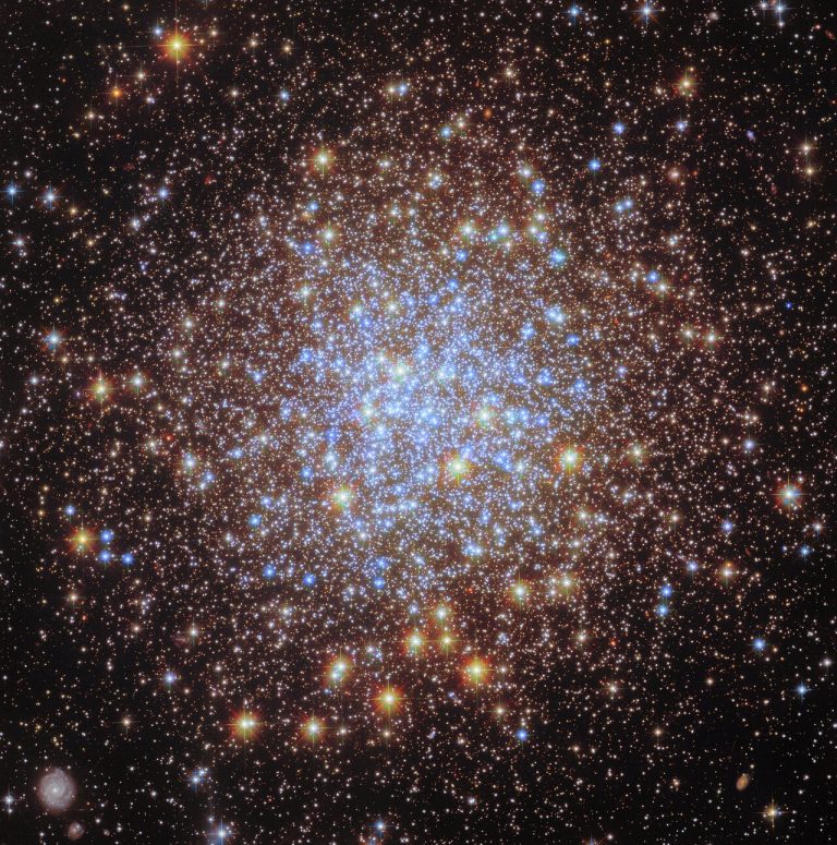 A glittering cluster shines again
